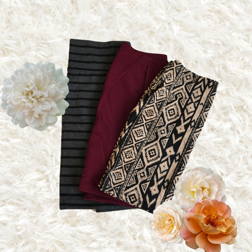 Y2K Mini Skirt Set